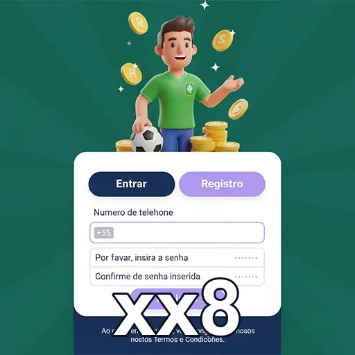 Ilustração de Explore as Apostas Esportivas na xx8 com Odds Altas